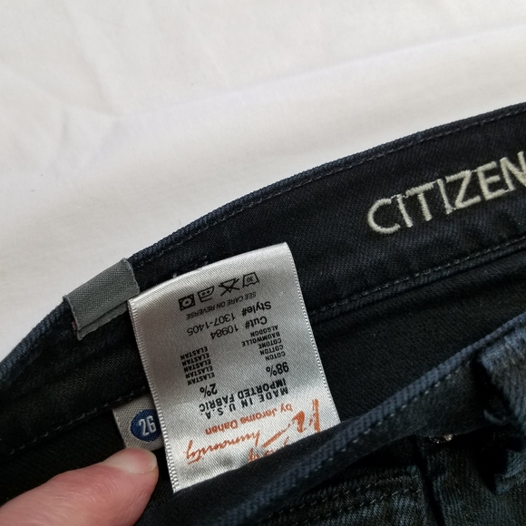 Citizens of Humanity  Black Jeans Sz 26 - Picture 8 of 8